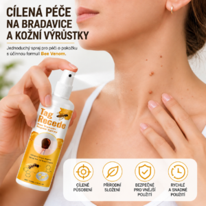 Tag Recede Bee Venom – sprej na bradavice a kožní výrůstky